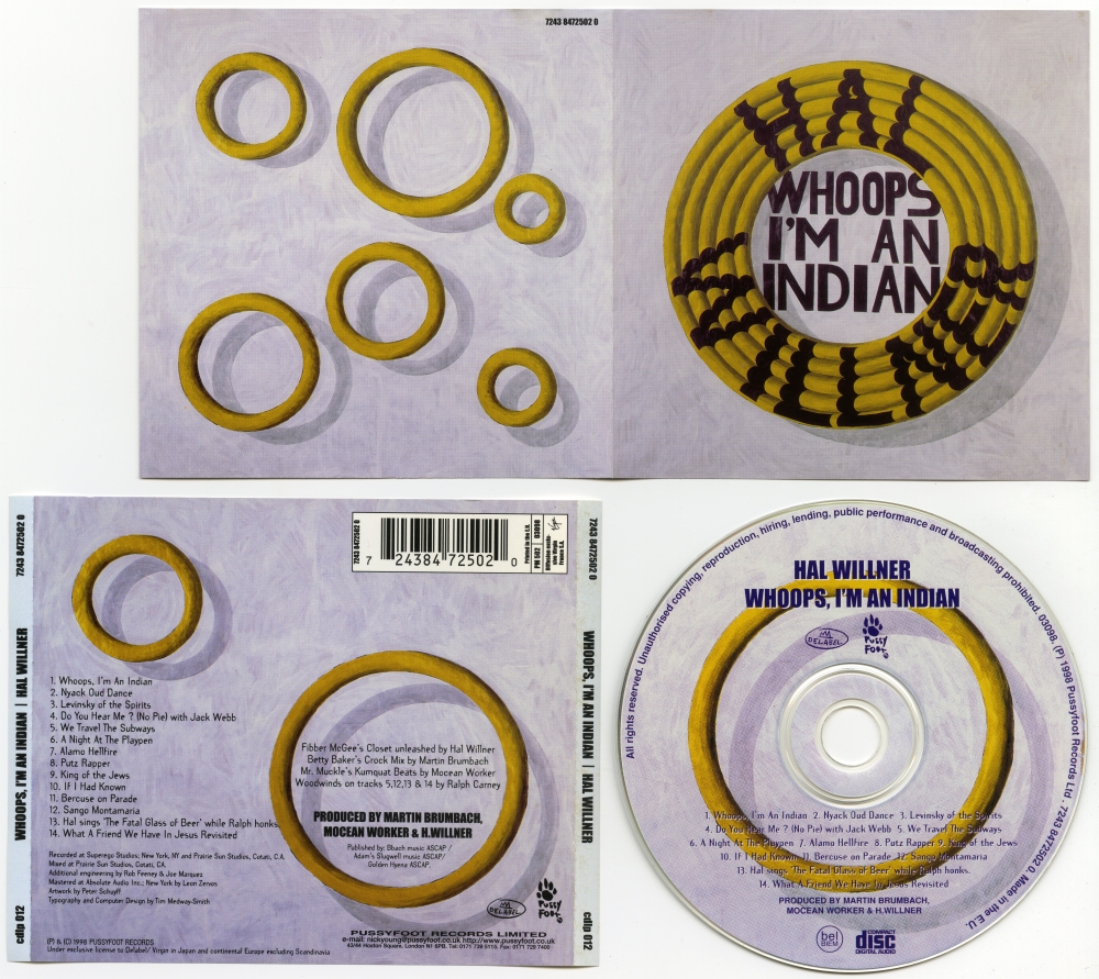 Hal Willner『Whoops I'm An Indian』（1998年、Pussyfoot Records）